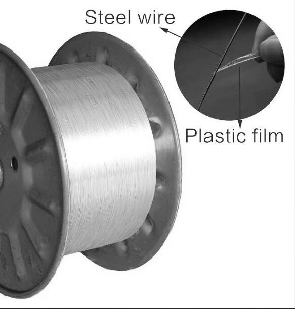 EAA coated steel wire